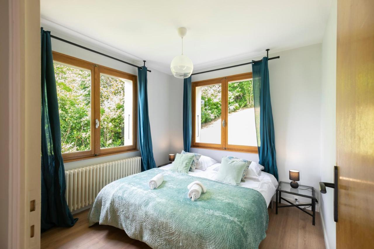 Apartmán T4 Avec Vue Imprenable Sur Le Lac D'Annecy Veyrier-du-Lac Exteriér fotografie
